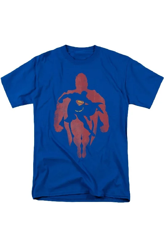 Men's Shirts with Moisture-Wicking FabricSuperman Super Knockout Short Sleeve Adult Tee / T-Shirt Men's Shirts with Moisture-Wicking FabricSuperman Super Knockout Short Sleeve Adult Tee / T-Shirt