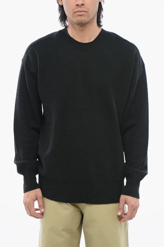 Lightweight Men's Cardigan SweatersBurberry Wool Dropped-Shoulder Sweater