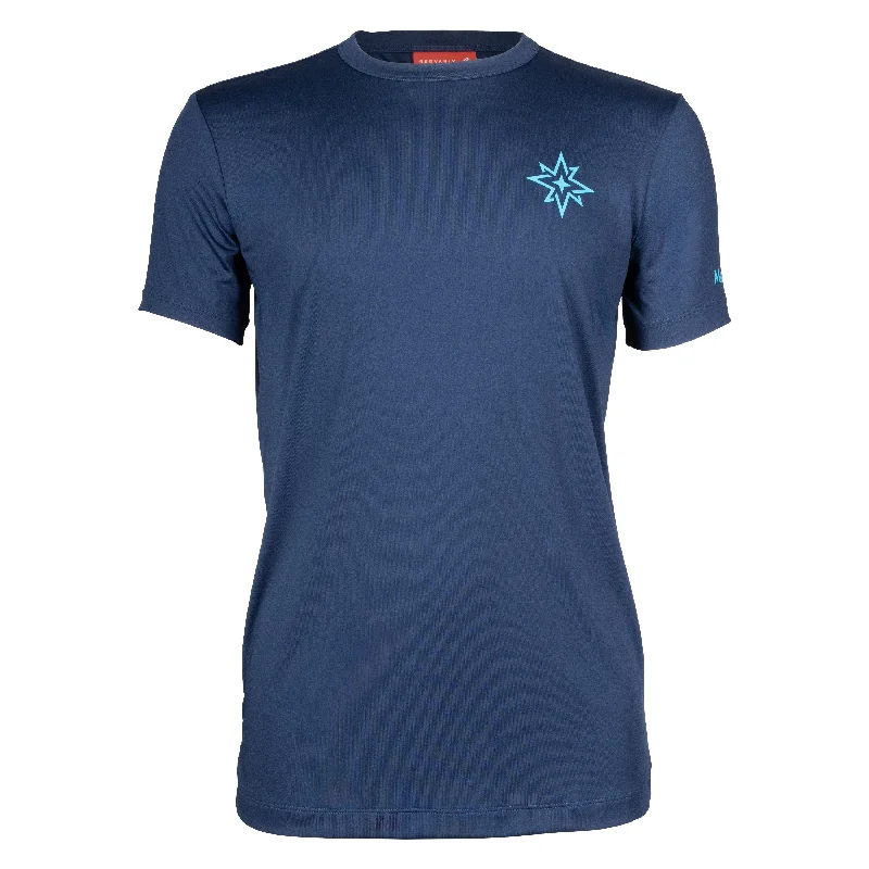 Majesticks GC | Redvanly Minna Crew T Shirt - Blue