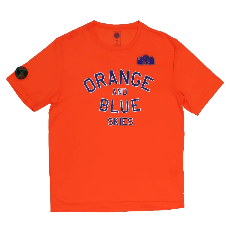 Orange And Blue Skies Breathable Shirt