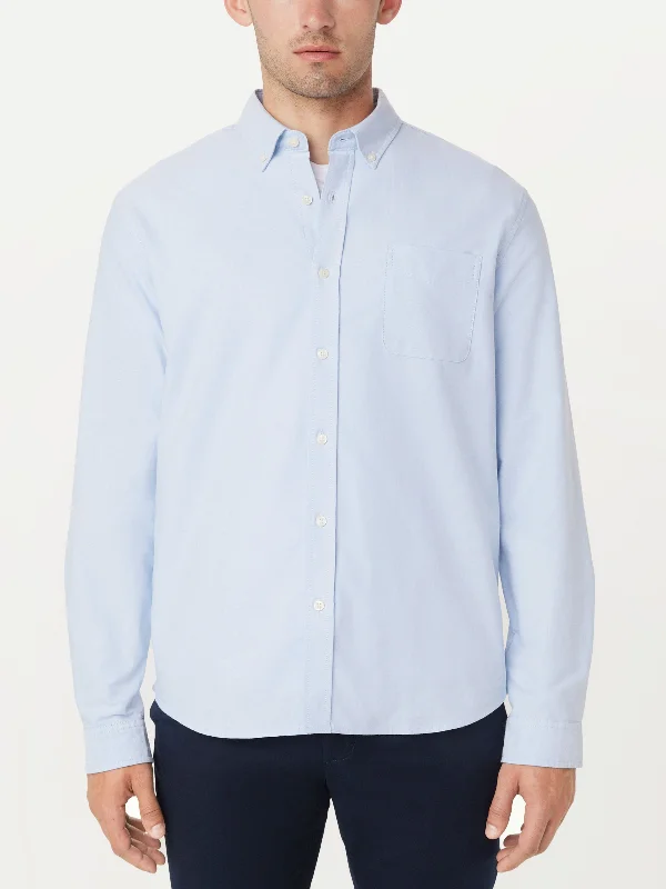 The Jasper Oxford Shirt in Medium Blue