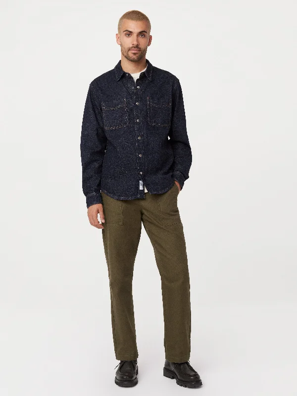 The Denim Shirt in Navy