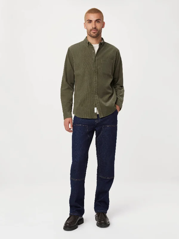 The Fine Corduroy Shirt in Agave