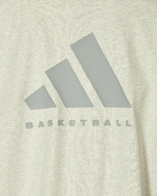 Basketball Longsleeve T-Shirt Cream White