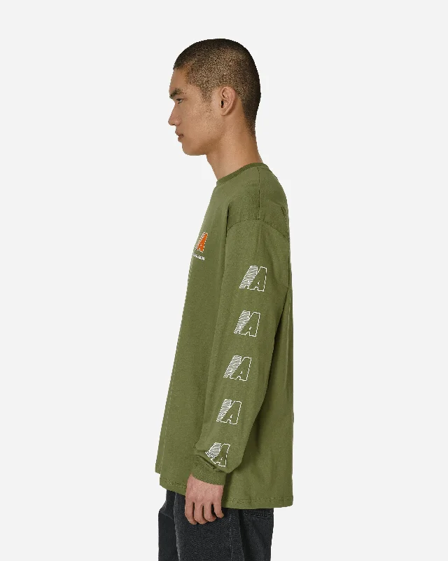 AA Logo Longsleeve T-Shirt Army Green