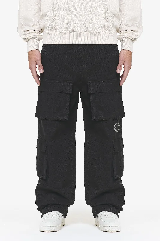 Bantam Wide Cargo Pants Black