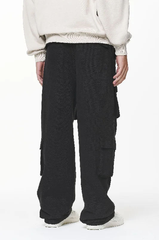 Bantam Wide Cargo Pants Black