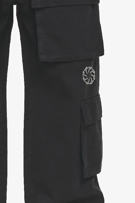 Bantam Wide Cargo Pants Black