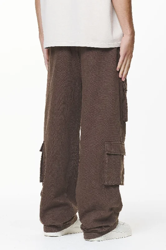 Bantam Wide Cargo Pants Oak Brown