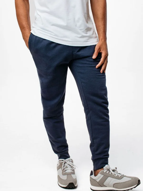 Black + Odyssey Blue Fleece Sweatpants Essentials 2-Pack