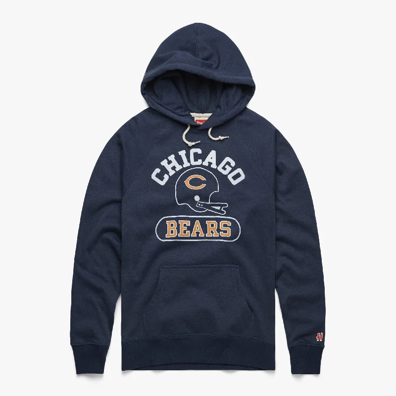 Chicago Bears Throwback Helmet Hoodie