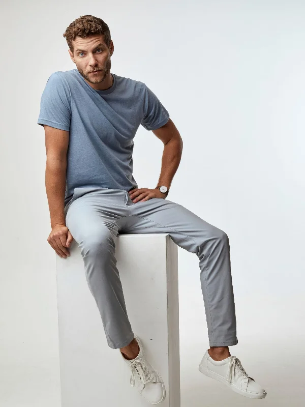 Cloud Grey Stretch Tech Pant