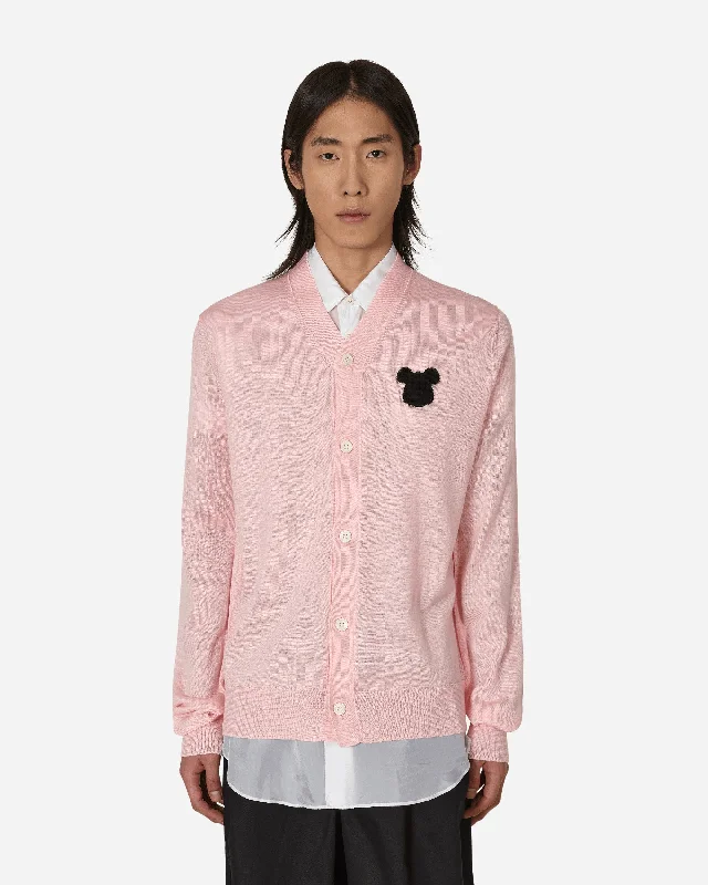 BE@RBRICK Knitted Cardigan Pink