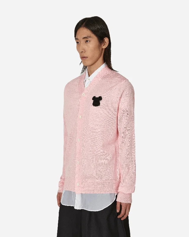 BE@RBRICK Knitted Cardigan Pink