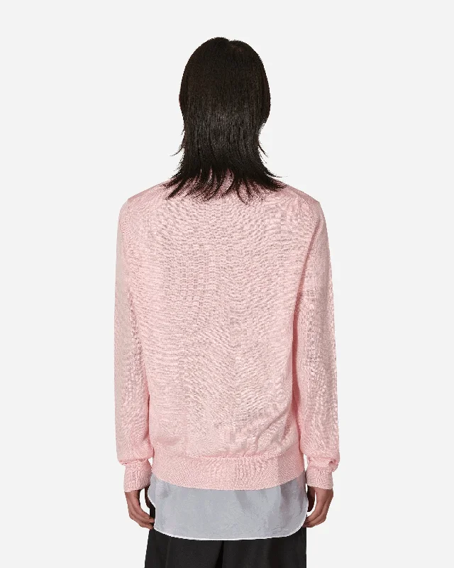 BE@RBRICK Knitted Cardigan Pink