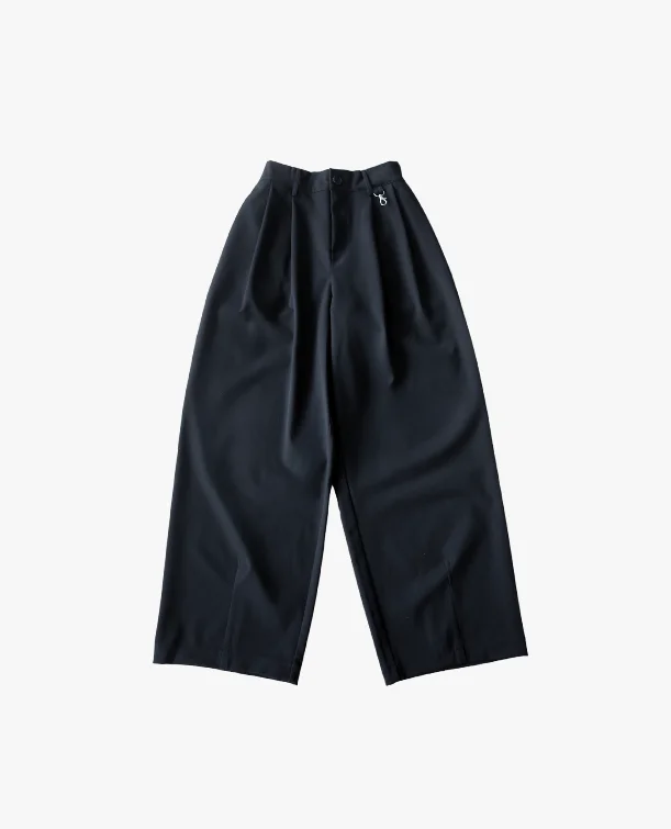 PLEATED PANT - BLACK