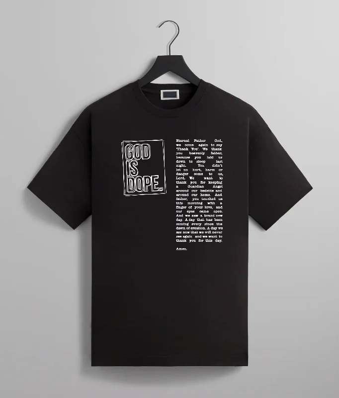 Daily Prayer Tee v3 (Black/White)