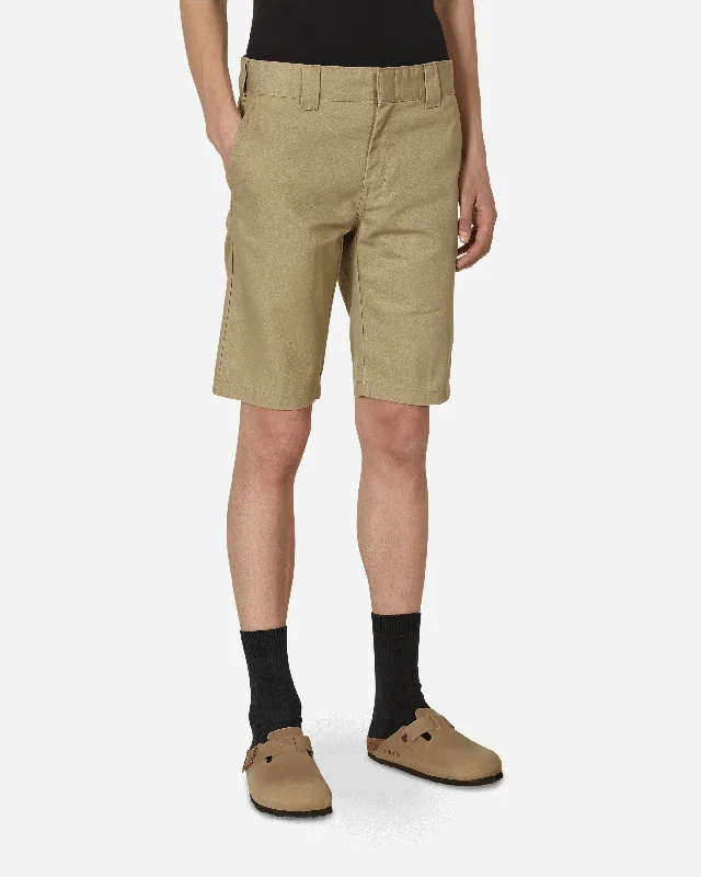 Slim Fit Shorts Khaki