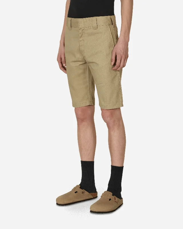 Slim Fit Shorts Khaki