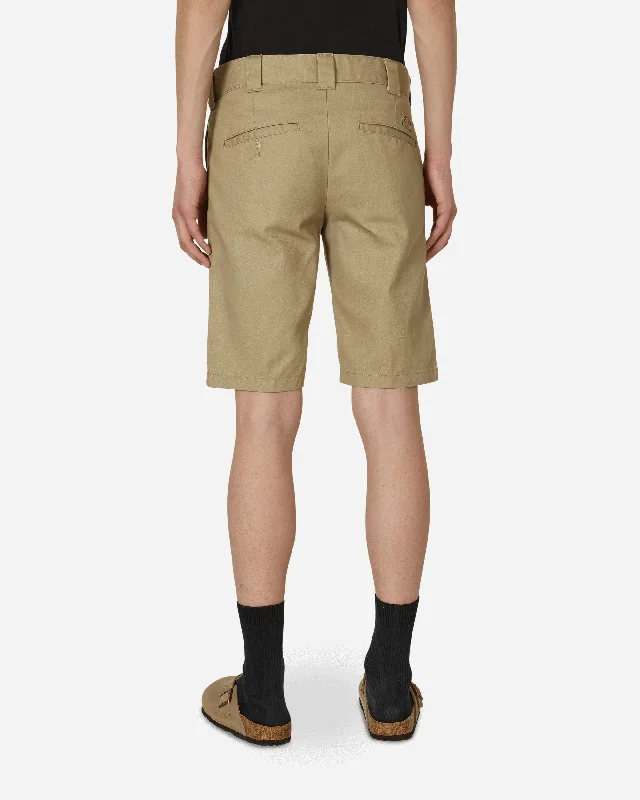 Slim Fit Shorts Khaki