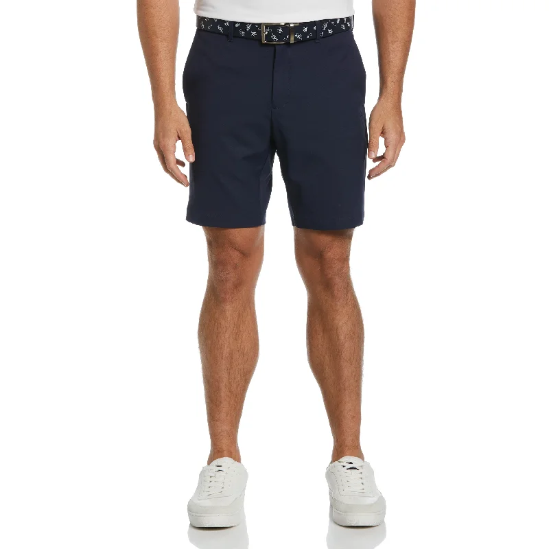 Flat Front Solid Golf Short