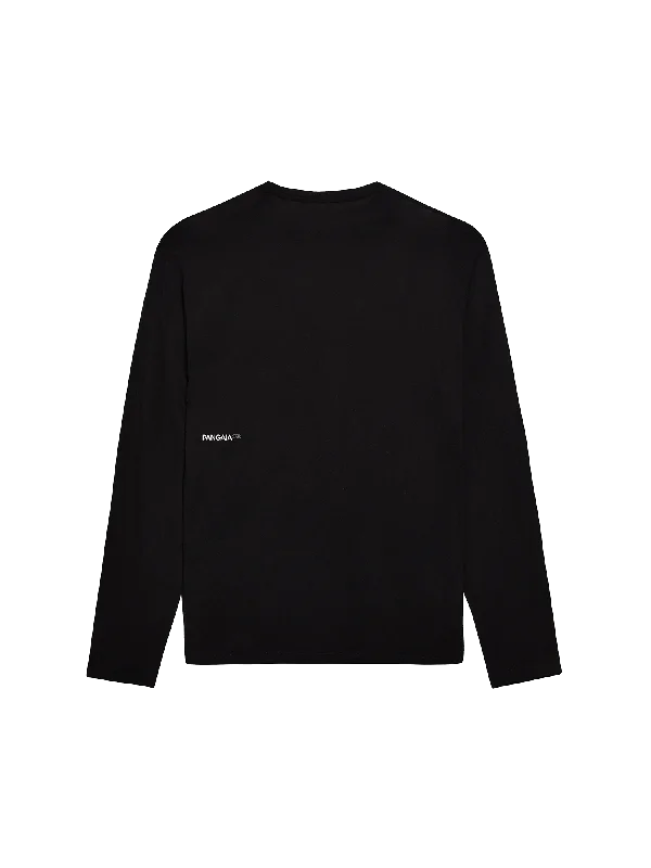 PANGAIA LAB Infinited Fiber Long Sleeve T-shirt—black