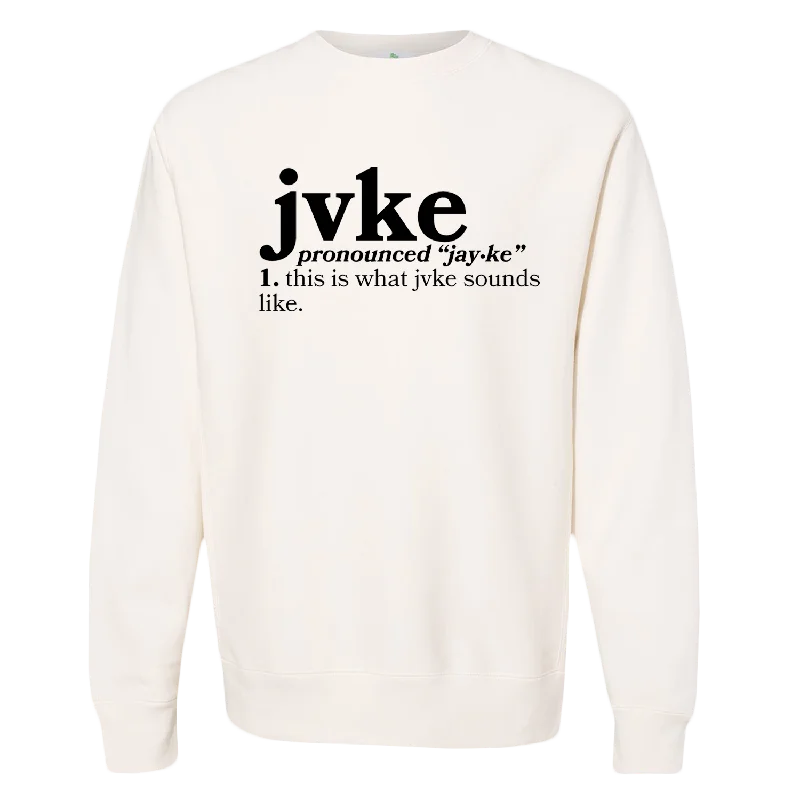 PRONUNCIATION BONE CREWNECK