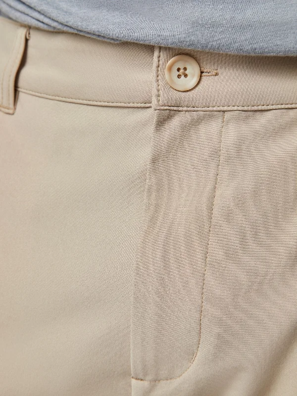 Khaki Stretch Tech Pant