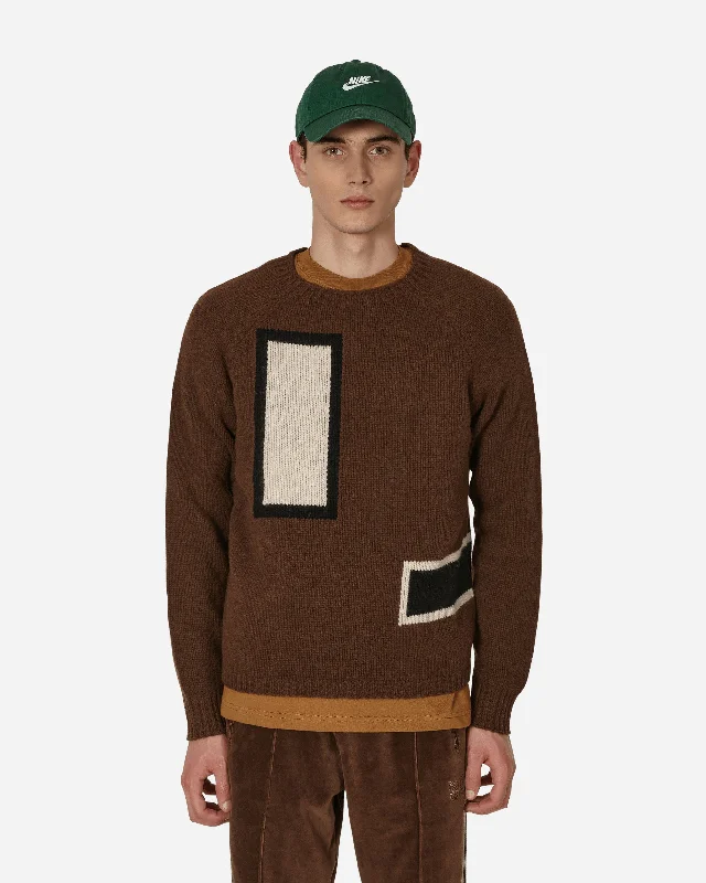 Raglan Sweater Brown