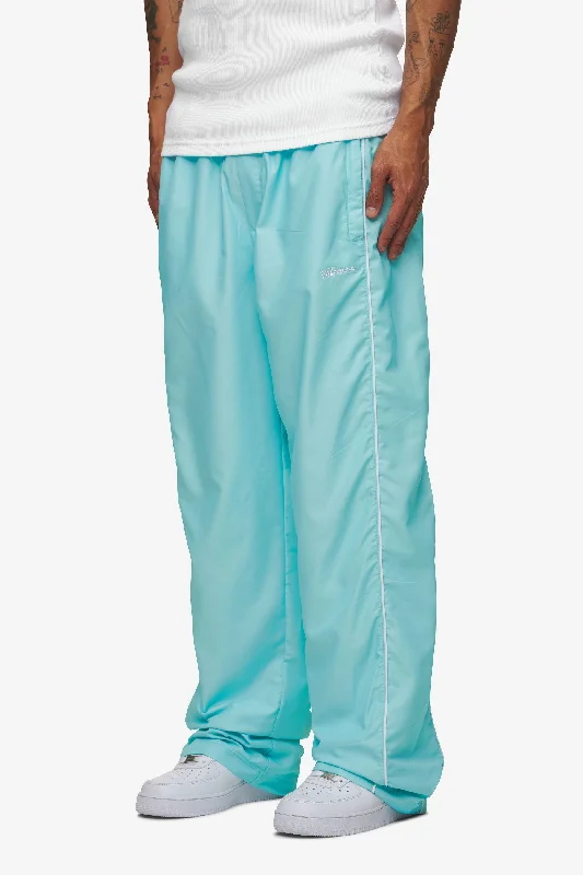 Lincoln Wide Track Pants Sky Blue