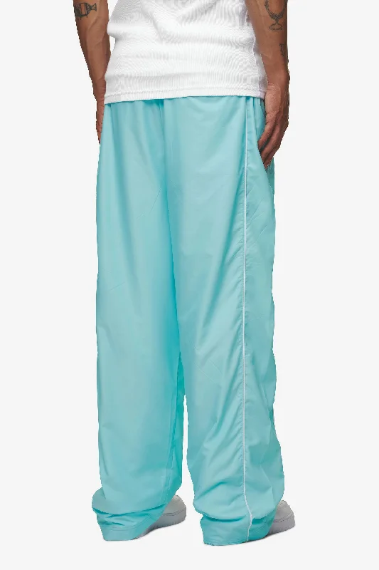 Lincoln Wide Track Pants Sky Blue