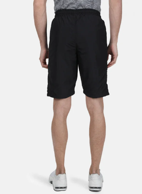 Mens Black Plain Short