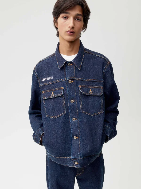 Nettle Denim Jacket—rinse wash