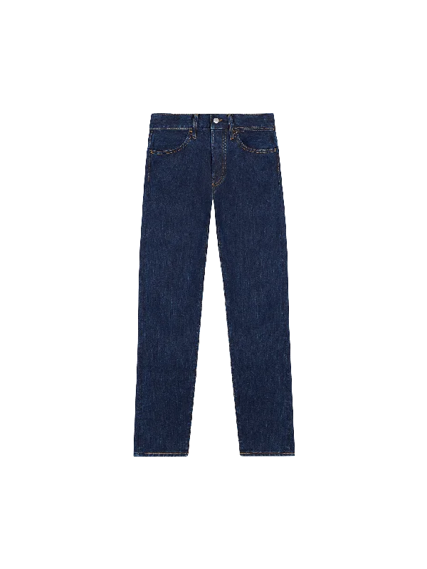 Nettle Denim Straight Leg Jeans—rinse wash