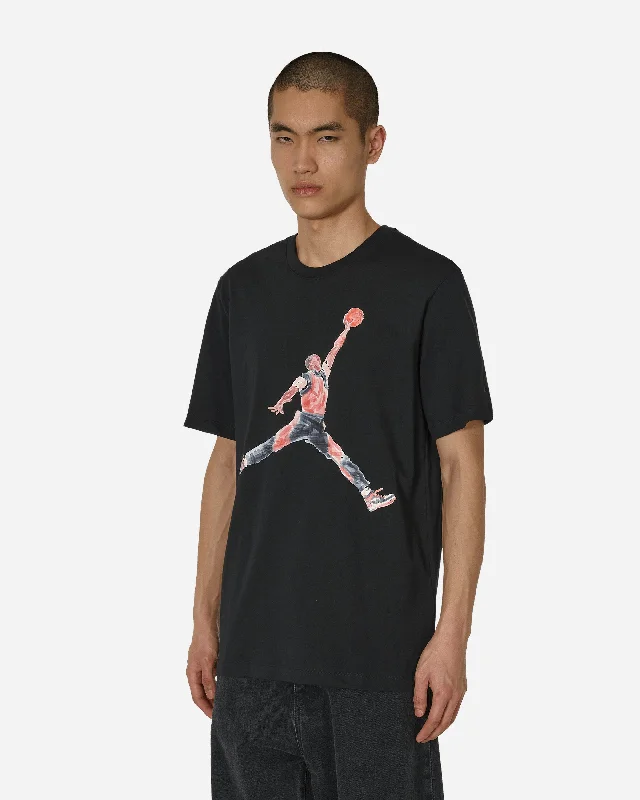 Jumpman Watercolor T-Shirt Black