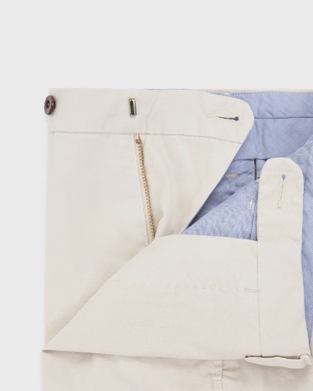 Garment-Dyed Sport Trouser in Stone AP Twill