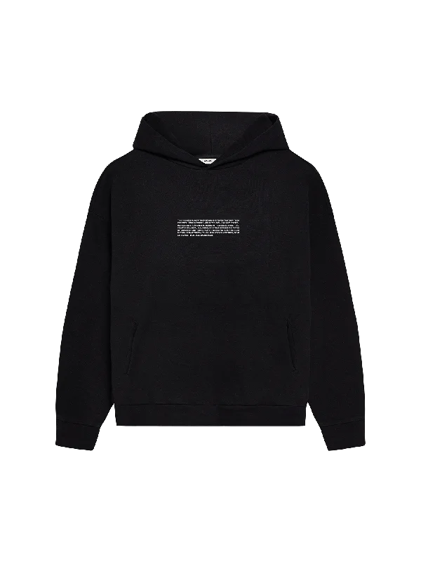 PANGAIA LAB NXT GEN Hoodie—black