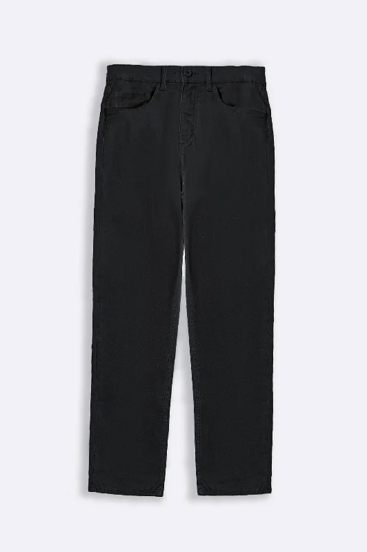 STRAIGHT COTTON PANT