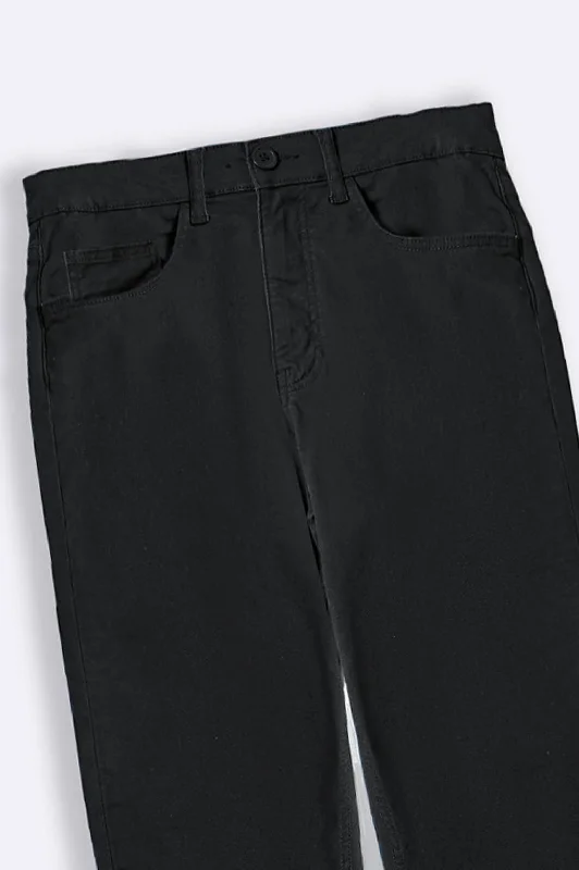 STRAIGHT COTTON PANT