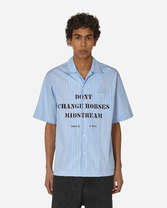 Kurt Stripes Shirt Light Blue