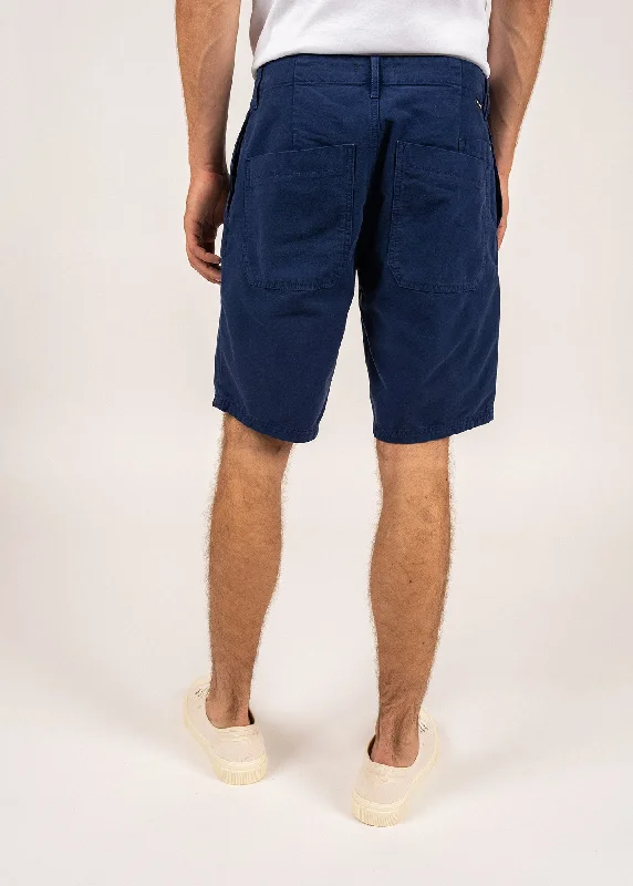 Titus canvas shorts - with double pockets (INDIGO)