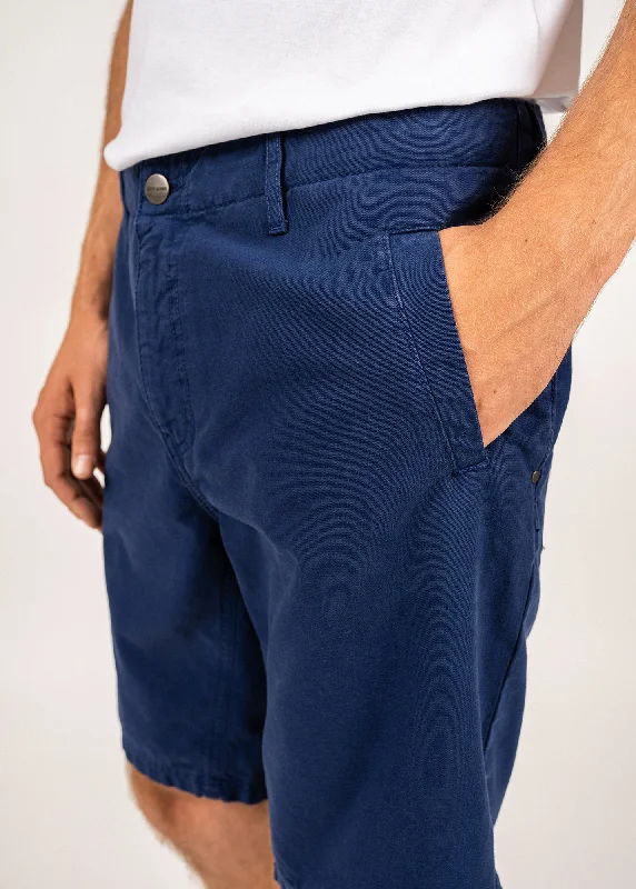 Titus canvas shorts - with double pockets (INDIGO)