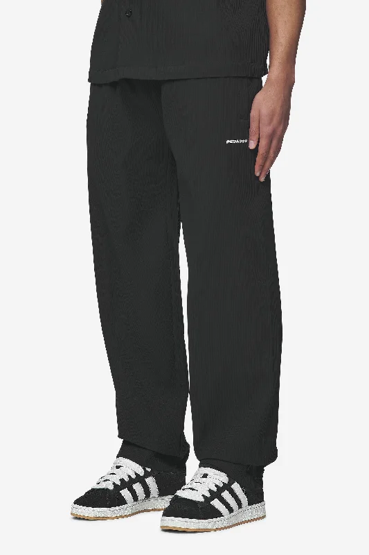 Troy Plissee Pants Black