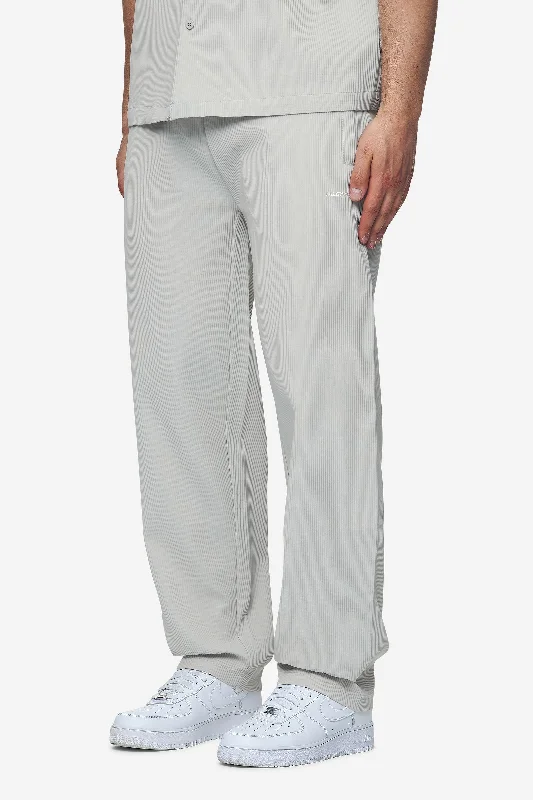 Troy Plissee Pants Pearl Grey