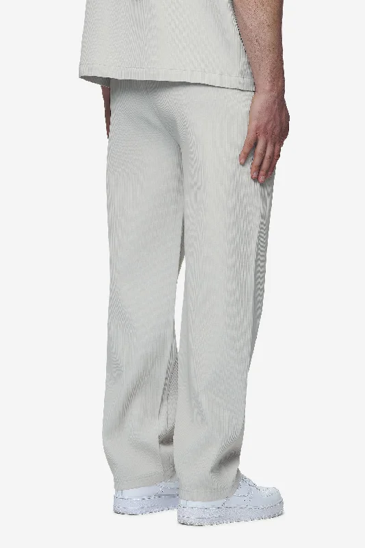 Troy Plissee Pants Pearl Grey