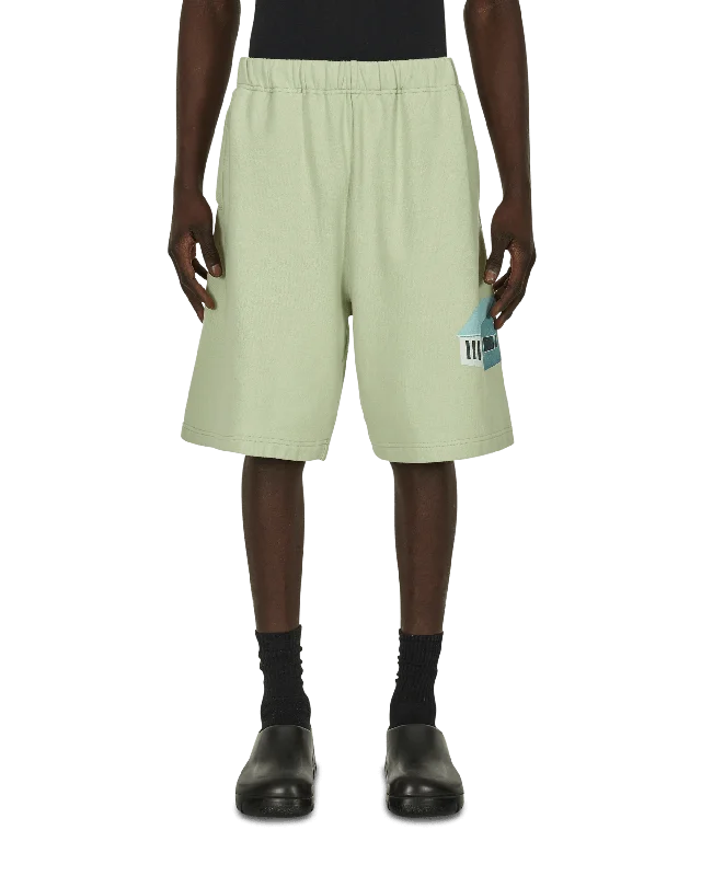 Cotton Sweatshorts Green