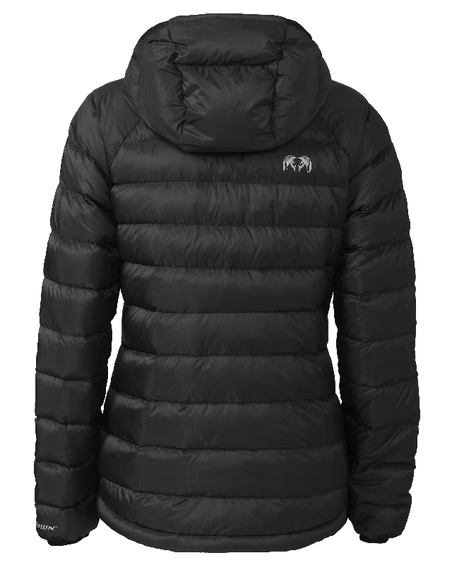 Women's Super Down LT Hooded Jacket | Black