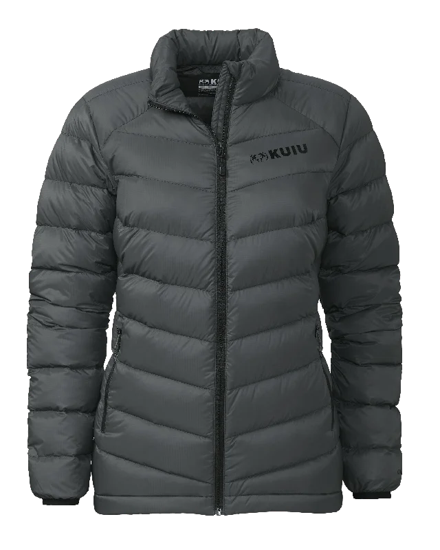 Women's Super Down LT Jacket | Gunmetal