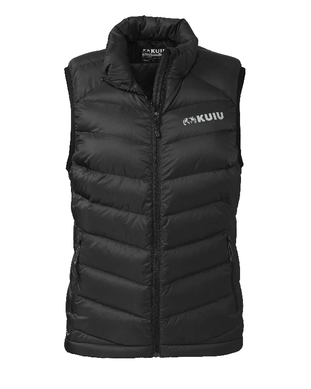 Women's Super Down LT Vest | Black