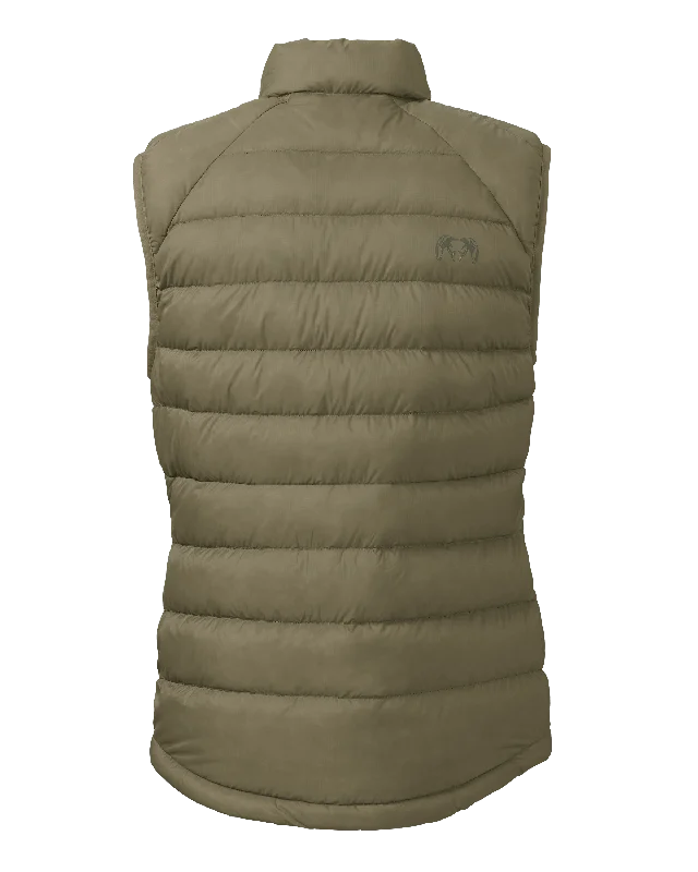 Women's Super Down LT Vest | Khaki